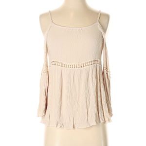 3 FOR $20 - FLOWY COLD SHOULDER BLOUSE